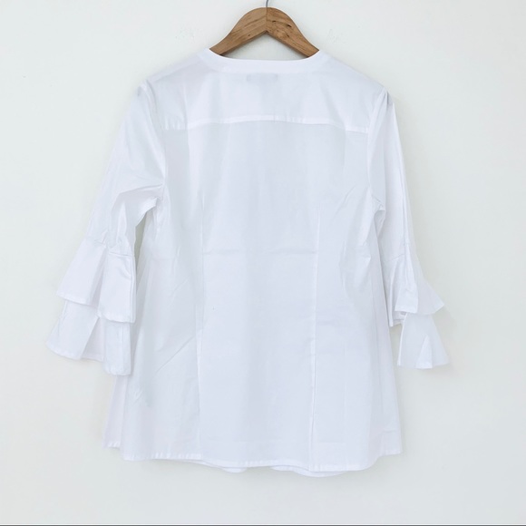 Isabella Oliver | White Button up Blouse - Picture 13 of 13